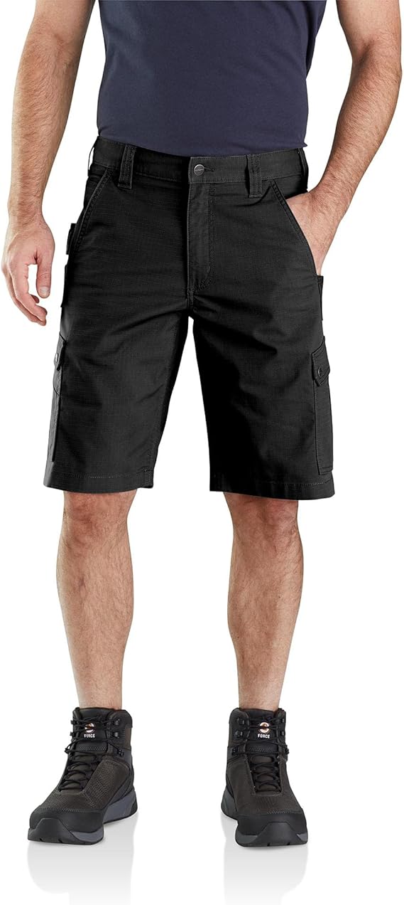 Carhartt Rugged Flex Relaxed Fit Ripstop Cargo Work Short Pantaloncini utili da Lavoro Uomo